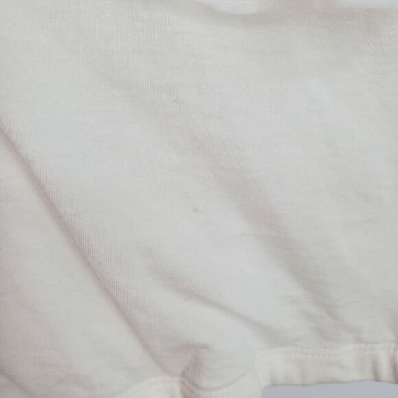 Soft Surroundings Women's White Wrap Top Sheer Bell Sleeves Size Small - Picture 4 of 6